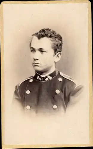 CdV Baron C. Gemmingen, Portrait in Uniform