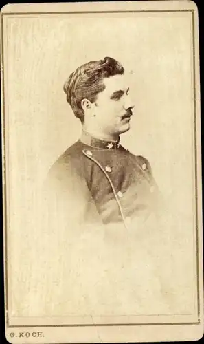 CdV Baron von Stetten, Portrait in Uniform