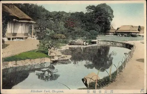 Ak Okayama Präfektur Okayama Japan, Korakuen Park