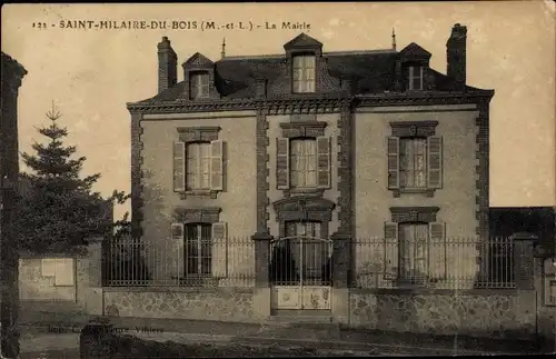 Ak Saint Hilaire du Bois Maine-et-Loire, La Mairie