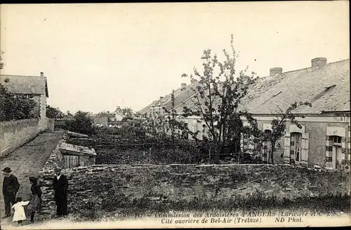 Ak Angers Maine et Loire, Commission des Ardoisieres, Cité ouvriere de Bel Air