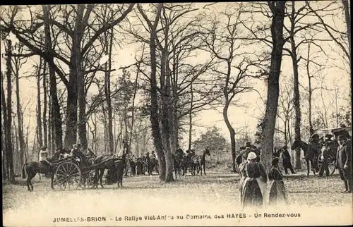 Ak Jumelles Brion Maine-et-Loire, La Rallye Viel Anjou au Comaine des Hayes, Un Rendez-vous
