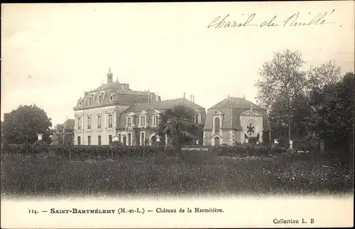 Ak St. Barthélemy Maine-et-Loire, Château de la Marmitière