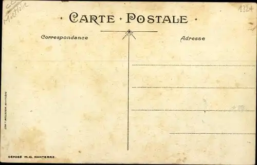 Ak Saint Georges des Sept Voies Maine et Loire, Stiefmütterchen, Une Pensee, Souvenir