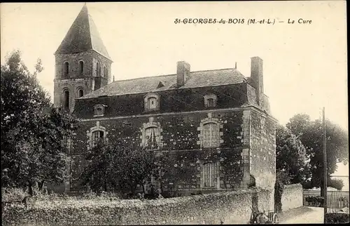 Ak Saint Georges du Bois Maine et Loire, La Cure