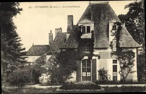 Ak Juvardeil Maine-et-Loire, La Grande Maison