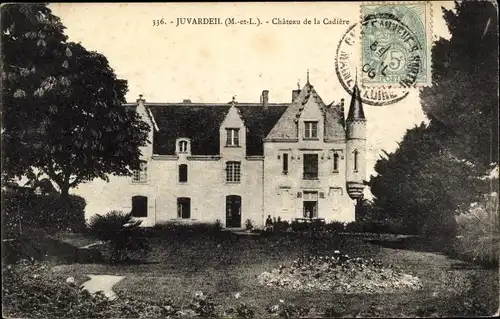 Ak Juvardeil sur Sarthe Maine-et-Loire, Château de la Cadiére