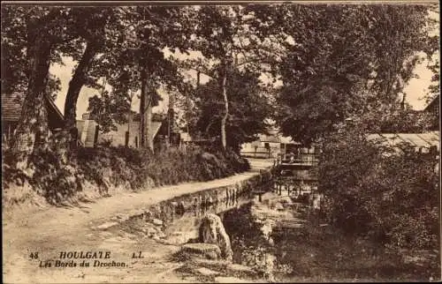 Ak Houlgate Calvados, Les Bords du Drochon