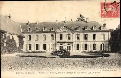 Ak Saint Ouen le Pin Calvados, Chateau de Guizot, ancienne Abbaye du Val Richer