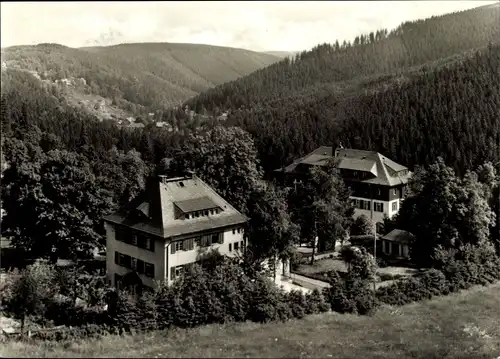 Ak Bärenfels Altenberg im Erzgebirge, FDGB Ferienheime