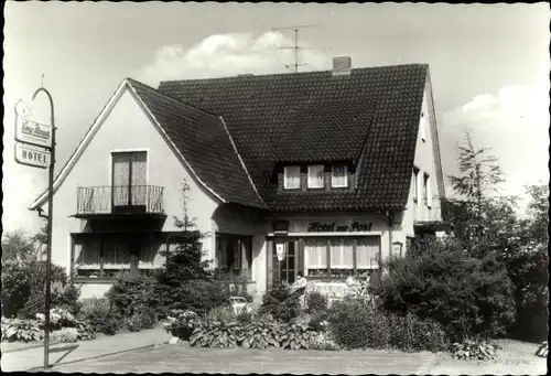 Ak Lemförde in Niedersachsen, Hotel zur Post