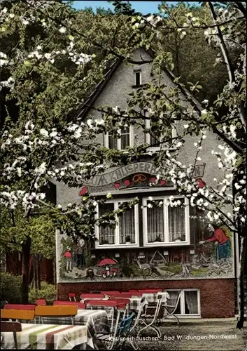 Ak Bad Wildungen in Nordhessen, Zum Knusperhäuschen, Inhaber A. und M. Wagner