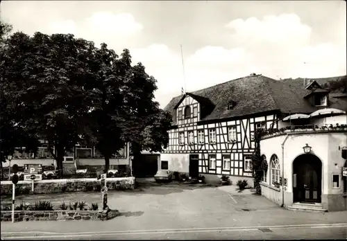 Ak Niederheimbach am Rhein, Hotel Engel, Pfälzer Hof