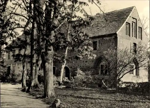 Ak Lindow in der Mark, frühere Klosterschule