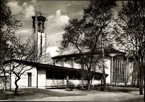 Ak Freiburg im Breisgau, Ev. Ludwigskirche