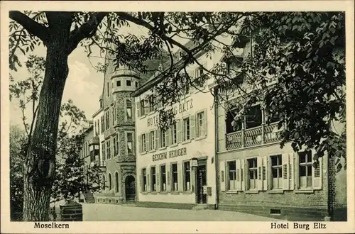 Ak Moselkern an der Mosel, Hotel Burg Eltz