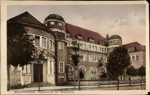 Ak Eschweiler Nordrhein Westfalen, Gymnasium, Realschule 