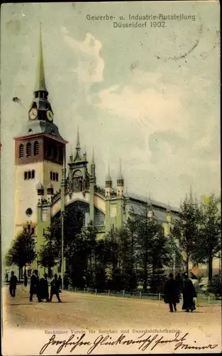 Ak Düsseldorf am Rhein, Gewerbe und Industrie Ausstellung 1902, Bochumer Verein