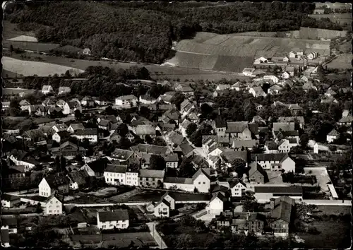 Ak Borgholzhausen in Westfalen, Luftaufnahme