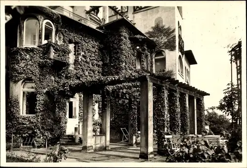 Foto Dresden Weißer Hirsch ?, Villa, Gartenanlagen, Terrasse