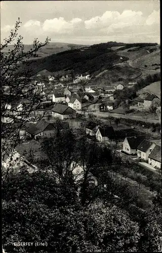 Ak Eiserfey Mechernich in der Eifel, Ort mit Umgebung