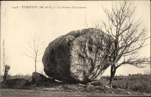 Ak Torfou Maine et Loire, La Pierre Tournisse