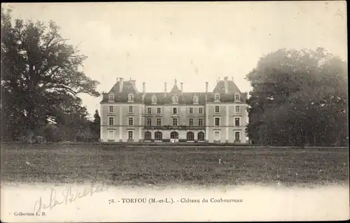 Ak Torfou Maine et Loire, Château du Coubourreau