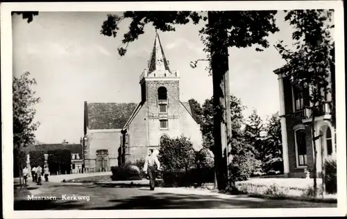 Ak Maarssen Utrecht Niederlande, Kerkweg