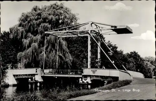 Ak Maarssen Utrecht Niederlande, Dr. v. Linge Brug