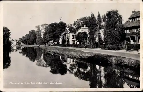 Ak Maarssen Utrecht Niederlande, Vechtgezicht met Zandweg