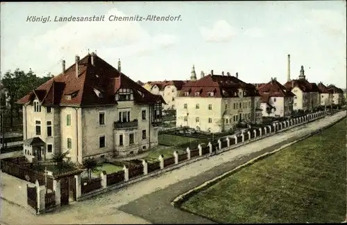 Ak Altendorf Chemnitz in Sachsen, Königliche Landesanstalt