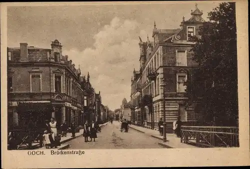 Ak Goch am Niederrhein, Brückenstraße