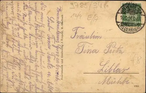 Ak Grevenbroich am Niederrhein, Lindenstraße