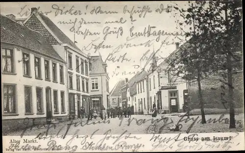 Ak Issum am Niederrhein, Alter Markt