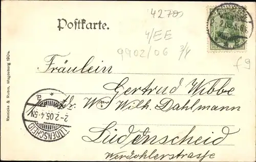 Ak Dorsten in Westfalen, Essener Straße