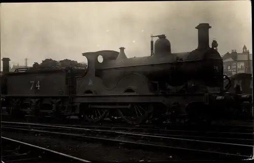 Foto Britische Eisenbahn, Dampflok, MR Kirtley No. 74, Johnson