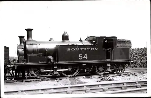 Foto Britische Eisenbahn, Dampflok, LSWR X14 Class No. 54, Southern