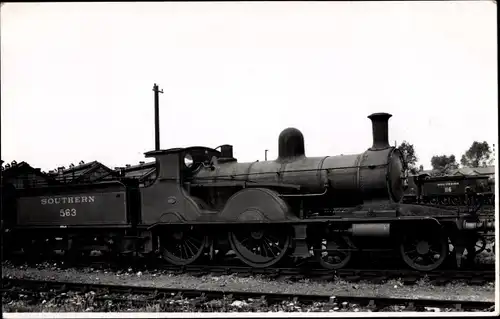Foto Britische Eisenbahn, Dampflok, LSWR T3 Class No. 563, Southern