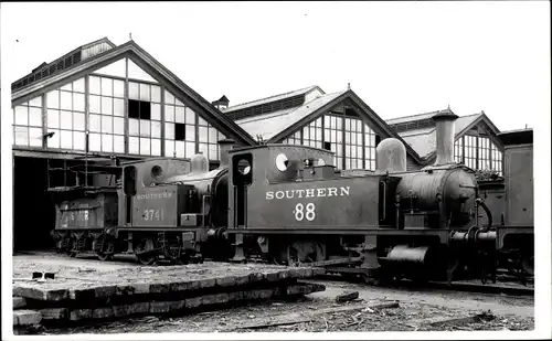 Foto Britische Eisenbahn, Dampflok, LSWR B4 Class No. 88, Southern, Nr. 3741