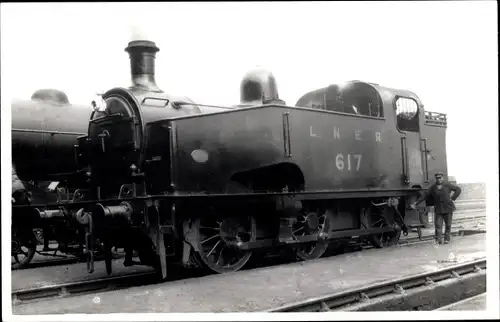 Foto Britische Eisenbahn, Dampflok, LNER J50 Class No. 617