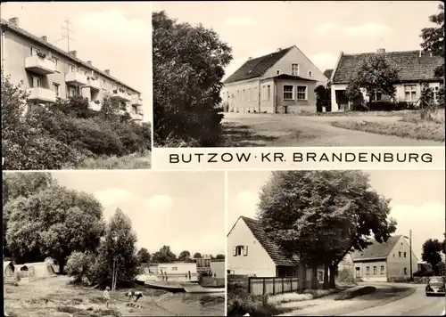 Ak Butzow Beetzseeheide in Brandenburg, Ortsansichten