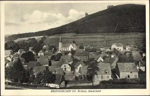 Ak Bruchhausen Lennestadt im Sauerland, Gesamtansicht
