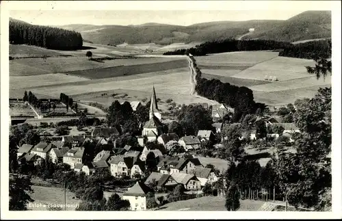 Ak Eslohe im Hochsauerland, Gesamtansicht