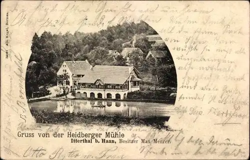 Ak Haan Nordrhein Westfalen, Heidberger Mühle, Ittertal