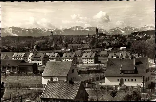 Ak Schongau in Oberbayern, Gesamtansicht