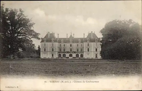 Ak Torfou Maine et Loire, Château du Coubourreau