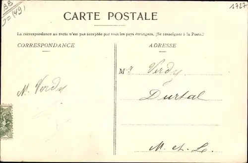 Ak Tigné Maine et Loire, Château