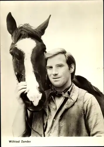 Ak Schauspieler Wilfried Zander, Spur des Falken, Weiße Wölfe