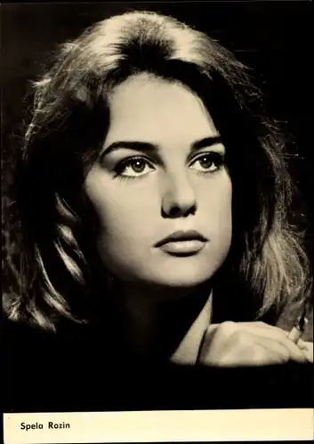 Ak Schauspielerin Spela Rozin, Studentenliebe, Portrait, brünett