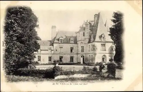 Ak Lion sur Mer Calvados, Château
